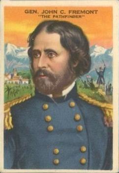 1927 Gridley Butter Heroes of History (F130) #25 General John C. Fremont Front