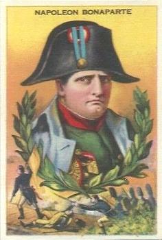 1927 Gridley Butter Heroes of History (F130) #31 Napoleon Bonaparte Front