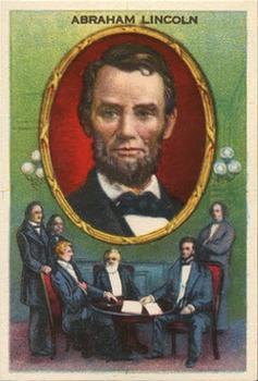 1927 Gridley Butter Heroes of History (F130) #35 Abraham Lincoln Front
