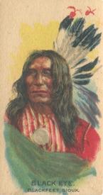 1927 Weber Bros. Indian Chiefs (D46) #NNO Black Eye Front