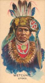 1927 Weber Bros. Indian Chiefs (D46) #NNO Wetcunie Front