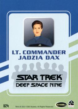 2021 Rittenhouse Women of Star Trek Art & Images - Universe Gallery #U24 Lt. Commander Jadzia Dax Back