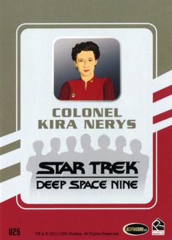 2021 Rittenhouse Women of Star Trek Art & Images - Universe Gallery #U25 Colonel Kira Nerys Back