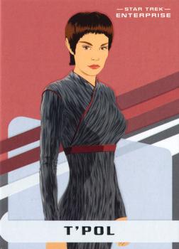 2021 Rittenhouse Women of Star Trek Art & Images - Universe Gallery #U30 Commander T'Pol Front