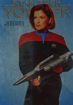 2021 Rittenhouse Women of Star Trek Art & Images - Rendered Art Metal Cards #NNO Captain Janeway Front