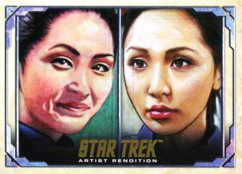 2021 Rittenhouse Women of Star Trek Art & Images - Artist Rendition #AR18 Hoshi Sato Front