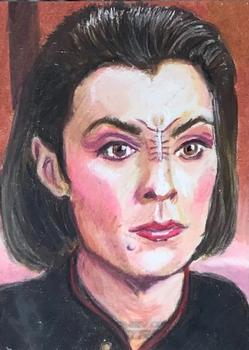2021 Rittenhouse Women of Star Trek Art & Images - Sketches #NNO Phil Hassewer Front