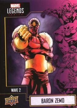 2021 Upper Deck Marvel Legends (Gamestop) #28 Baron Zemo Front