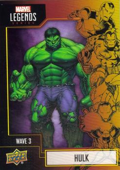2021 Upper Deck Marvel Legends (Gamestop) #34 Hulk Front