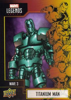 2021 Upper Deck Marvel Legends (Gamestop) #45 Titanium Man Front
