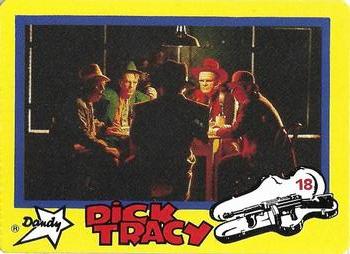 1990 Dandy Dick Tracy #18 The Games Felons Play Front