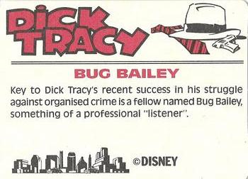 1990 Dandy Dick Tracy #61 Bug Bailey Back