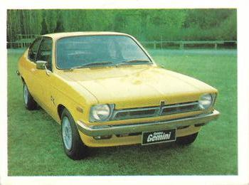 1976 Weet-Bix Cavalcade of Cars #14 Gemini SL Sports Coupe Front