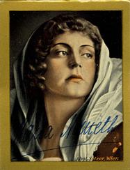 1933 Garbaty Buhnenstars und Ihre Autogramme #3 Maria Nemeth Front