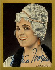 1933 Garbaty Buhnenstars und Ihre Autogramme #11 Maria Ivogün Front