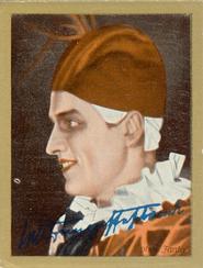 1933 Garbaty Buhnenstars und Ihre Autogramme #58 Willi Domgraf-Fassbaender Front