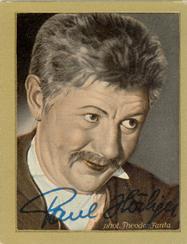 1933 Garbaty Buhnenstars und Ihre Autogramme #161 Paul Horbiger Front