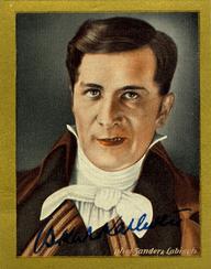 1933 Garbaty Buhnenstars und Ihre Autogramme #176 Oskar Karlweis Front