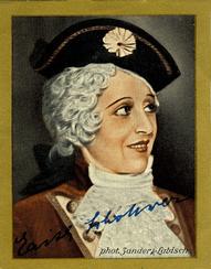 1933 Garbaty Buhnenstars und Ihre Autogramme #200 Edith Schollwer Front