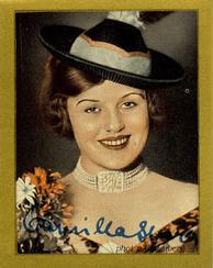 1933 Garbaty Buhnenstars und Ihre Autogramme #214 Camilla Spira Front
