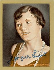 1933 Garbaty Buhnenstars und Ihre Autogramme #232 Georgia Lind Front