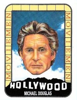 1993 Victoria Gallery Hollywood Moviemen #5 Michael Douglas Front