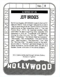 1993 Victoria Gallery Hollywood Moviemen #8 Jeff Bridges Back