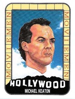 1993 Victoria Gallery Hollywood Moviemen #21 Michael Keaton Front