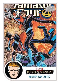 2022 Upper Deck Marvel Beginnings Volume 2, Series 1 #4 Mister Fantastic Front