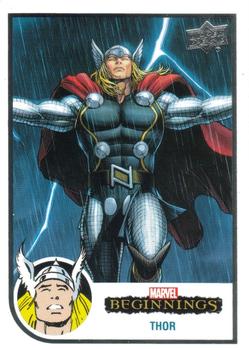 2022 Upper Deck Marvel Beginnings Volume 2, Series 1 #6 Thor Front