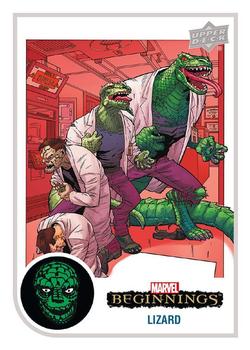 2022 Upper Deck Marvel Beginnings Volume 2, Series 1 #19 Lizard Front