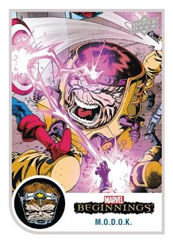 2022 Upper Deck Marvel Beginnings Volume 2, Series 1 #45 M.O.D.O.K. Front