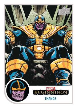 2022 Upper Deck Marvel Beginnings Volume 2, Series 1 #57 Thanos Front