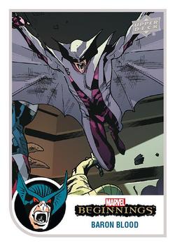 2022 Upper Deck Marvel Beginnings Volume 2, Series 1 #73 Baron Blood Front