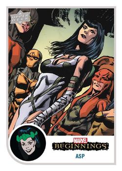 2022 Upper Deck Marvel Beginnings Volume 2, Series 1 #115 Asp Front