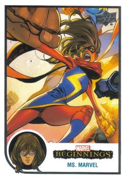 2022 Upper Deck Marvel Beginnings Volume 2, Series 1 #169 Ms. Marvel Front