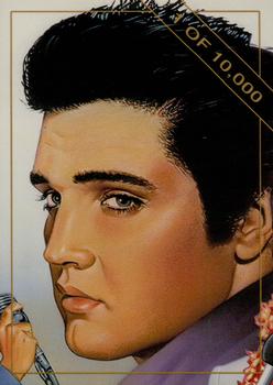 1993 Rockstreet National Sports Collectors Convention Promos - Elvis - Black Back #2 Elvis Presley Front
