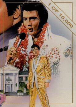 1993 Rockstreet National Sports Collectors Convention Promos - Elvis - Black Back #3 Elvis Presley Front