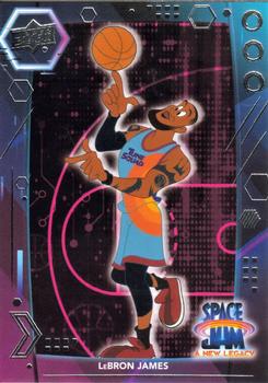 2021 Upper Deck Space Jam: A New Legacy #1 LeBron James Front