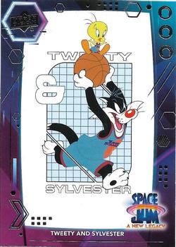 2021 Upper Deck Space Jam: A New Legacy #27 Tweety and Sylvester Front