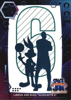 2021 Upper Deck Space Jam: A New Legacy - Blue #44 LeBron and Bugs 