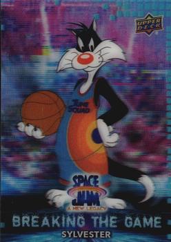 2021 Upper Deck Space Jam: A New Legacy - Breaking the Game 3D Lenticulars #3D-12 Sylvester Front