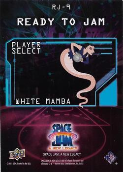 2021 Upper Deck Space Jam: A New Legacy - Ready to Jam #RJ-9 White Mamba Back