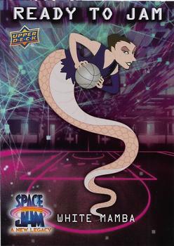 2021 Upper Deck Space Jam: A New Legacy - Ready to Jam #RJ-9 White Mamba Front