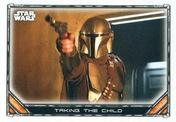 2021 Topps Star Wars: The Mandalorian Season 1 and 2 European Edition #27 Taking The Child Front