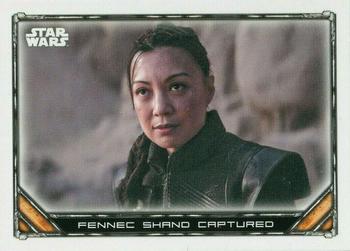 2021 Topps Star Wars: The Mandalorian Season 1 and 2 European Edition #47 Fennec Shand Captured Front