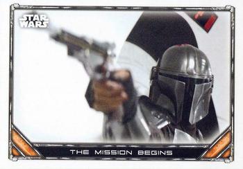 2021 Topps Star Wars: The Mandalorian Season 1 and 2 European Edition #53 The Mission Begins Front