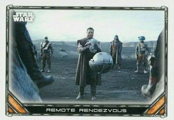 2021 Topps Star Wars: The Mandalorian Season 1 and 2 European Edition #64 Remote Rendezvous Front