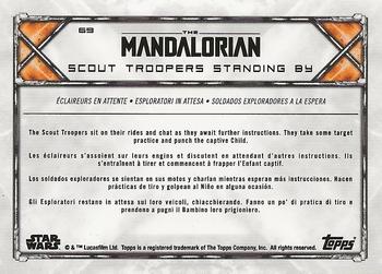 2021 Topps Star Wars: The Mandalorian Season 1 and 2 European Edition #69 Scout Troopers Standing By Back