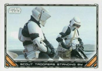 2021 Topps Star Wars: The Mandalorian Season 1 and 2 European Edition #69 Scout Troopers Standing By Front